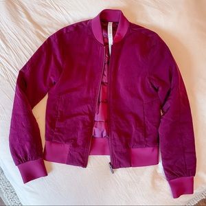 Lululemon bomber. Size 4.